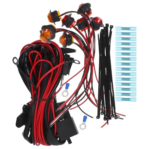 Faisceau précâblé interrupteur clignotants vtt atv et kit de signalisation utv 12v