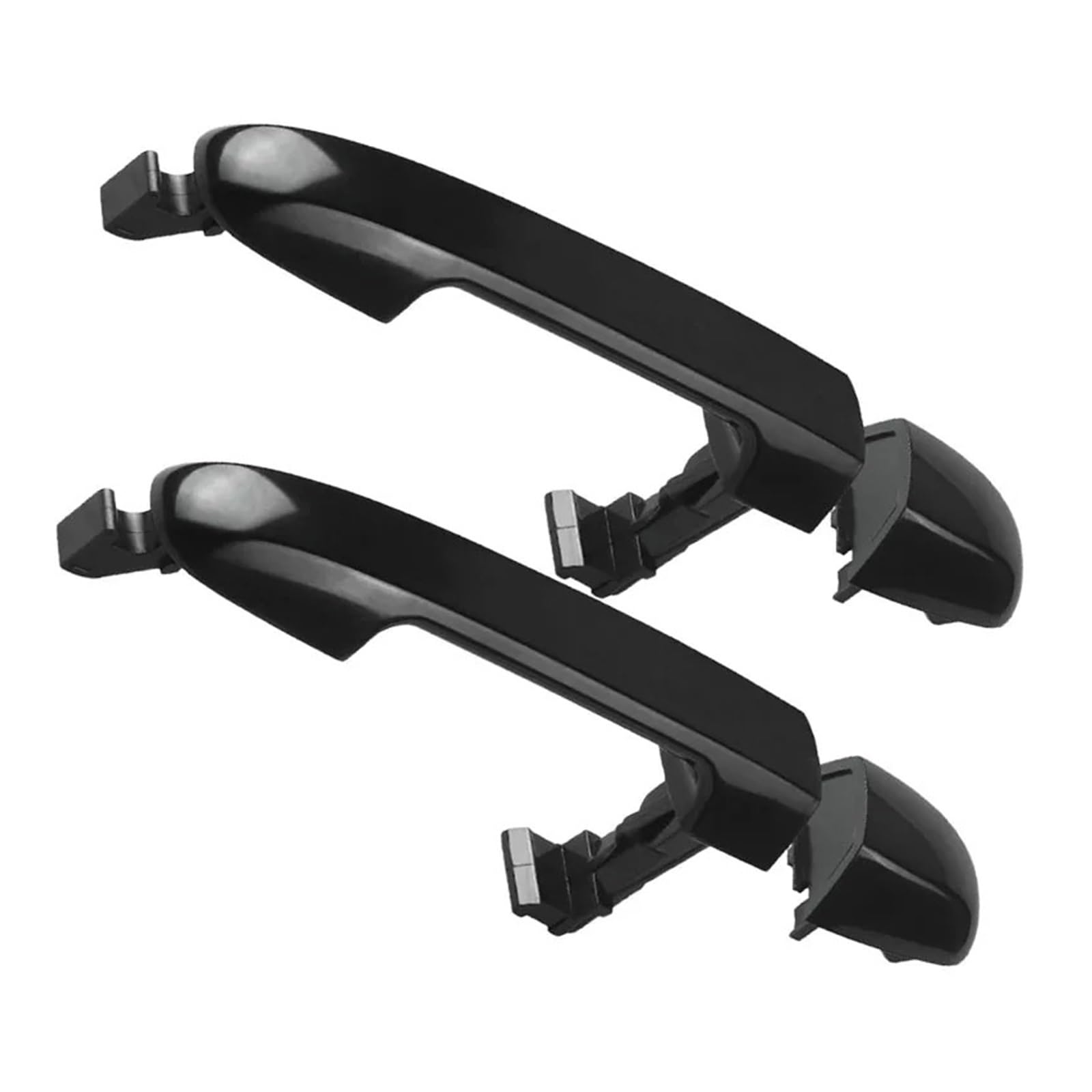 Nokrgqw 2Pcs Rear Lh Rh Left Handle Passenger 826512H0007f 826512H000 Exterior Door Handle For Hyundai For Elantra 2007-2012 For I30 For Wagon For Hatchback 2007-2012(2Pcs Rear Lh Rh)