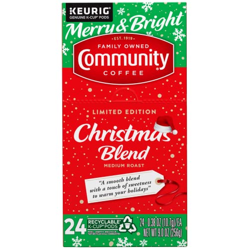 Community Coffee Christmas Pods