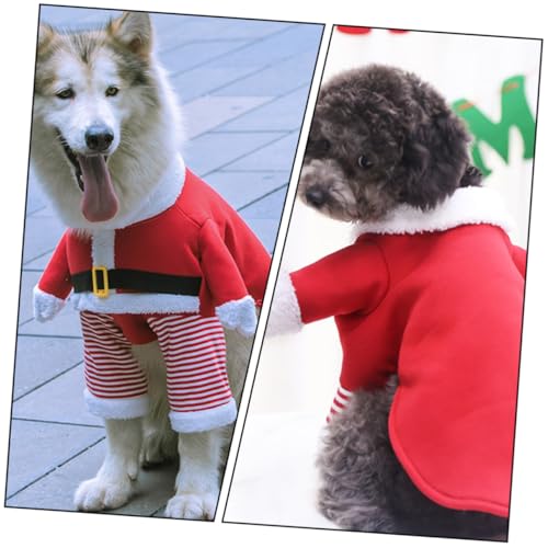 Disfraz para perro POPETPOP tamaño XL rojo miniatura 6
