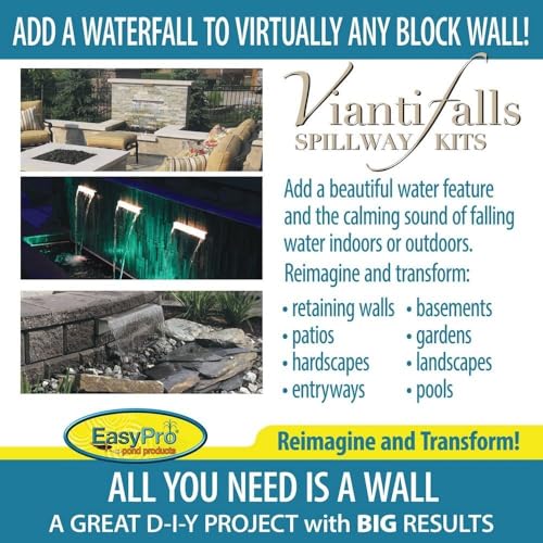 Kit Spillway Vianti Falls 35.5" Acero Inoxidable miniatura 6