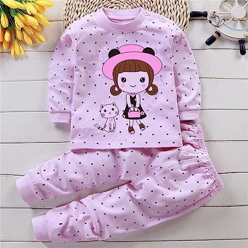 Toddler Girls 2 Piece Set Cute Graphic Long Sleeve Crewneck Sweatshirt Tops&Sweat Pants Outfits Kids Lovely Trendy Tracksuit2