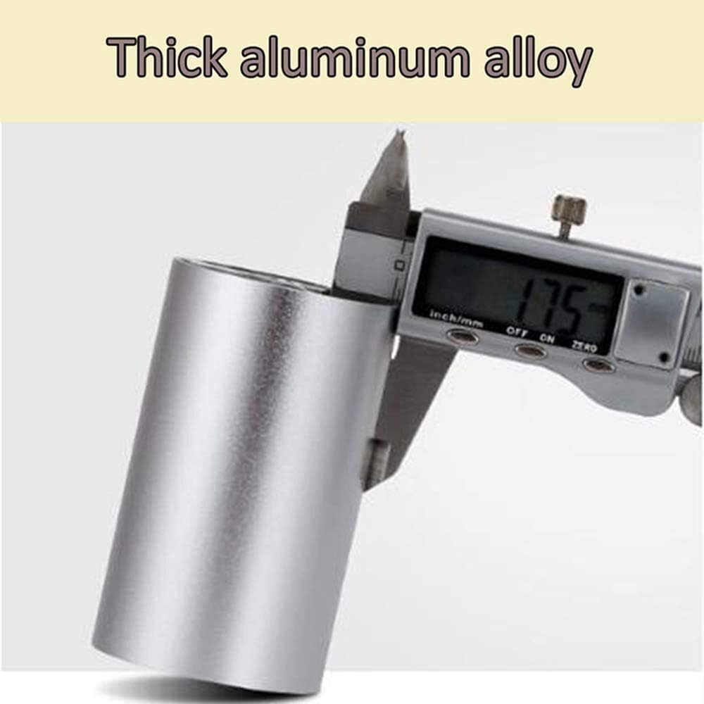 Silver Furniture Legs, Adjustable Sofa Legs, Aluminum Tea Table Feet, with Screws, 4 Pcs, 8cm-30cm, Hardware Furniture Accessories(8cm/3.2in)