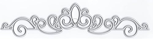 Miniatura 4 de DzIxY Tres troqueles de corte de metal con borde de flores irregulares para kit de fabricación de tarjetas, troquelados, troquelados, plantillas de