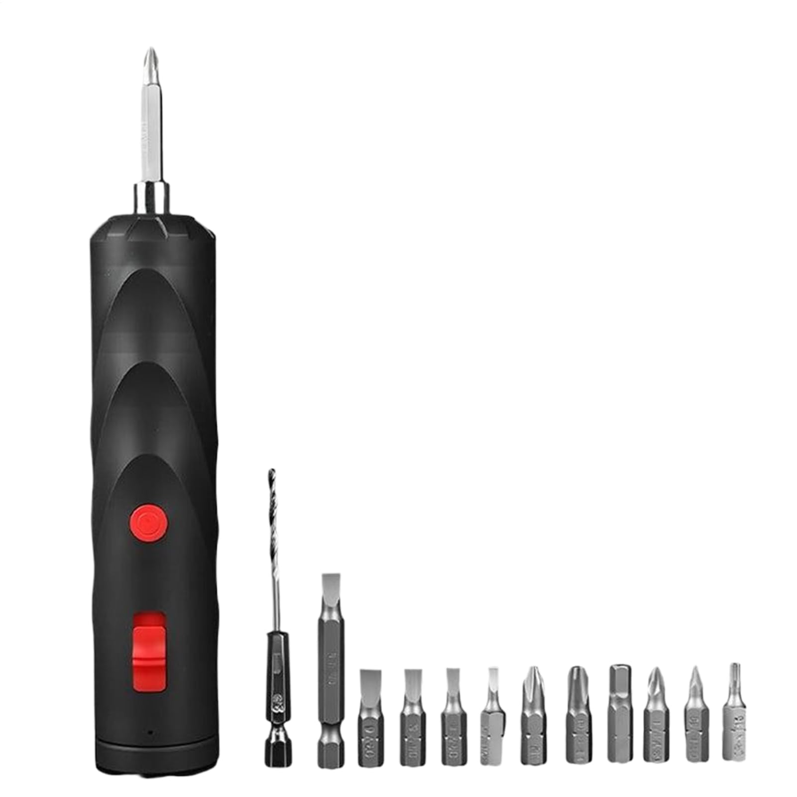 Cordless Screwdriver - Electric Repair Tool with USB Charging Includes Driver Bit Set Perfect for Furniture Electronics Car