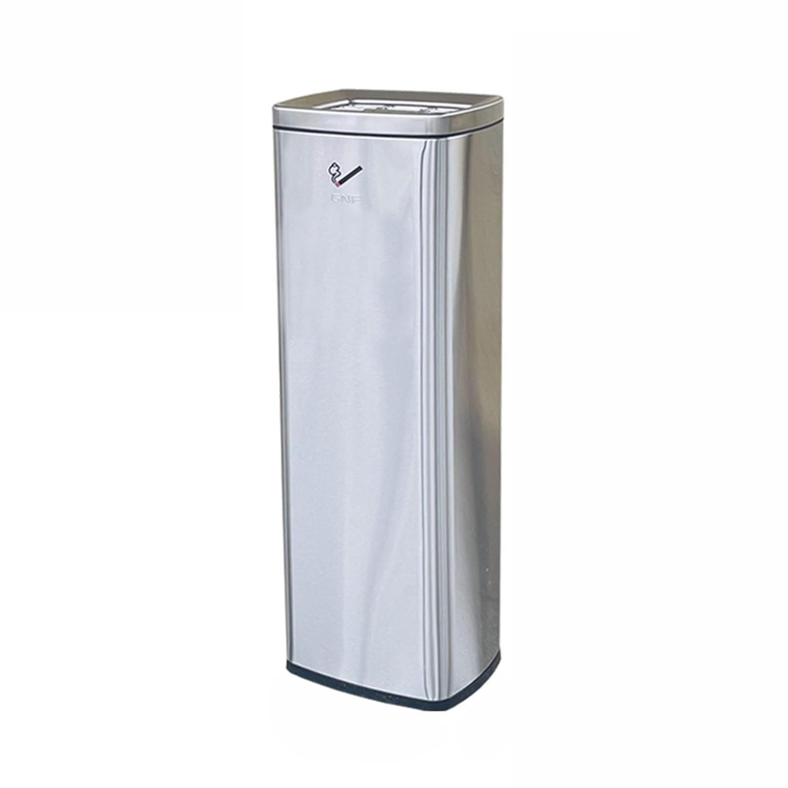 OLSKFUH Outdoor Trash Can Large Stainless Steel Standing Floor-Standing Vertical Ashtray Indoor Outdoor Vertical Ash Tray For Home Patio Cigarettes Ash Butt Classification Courty,A