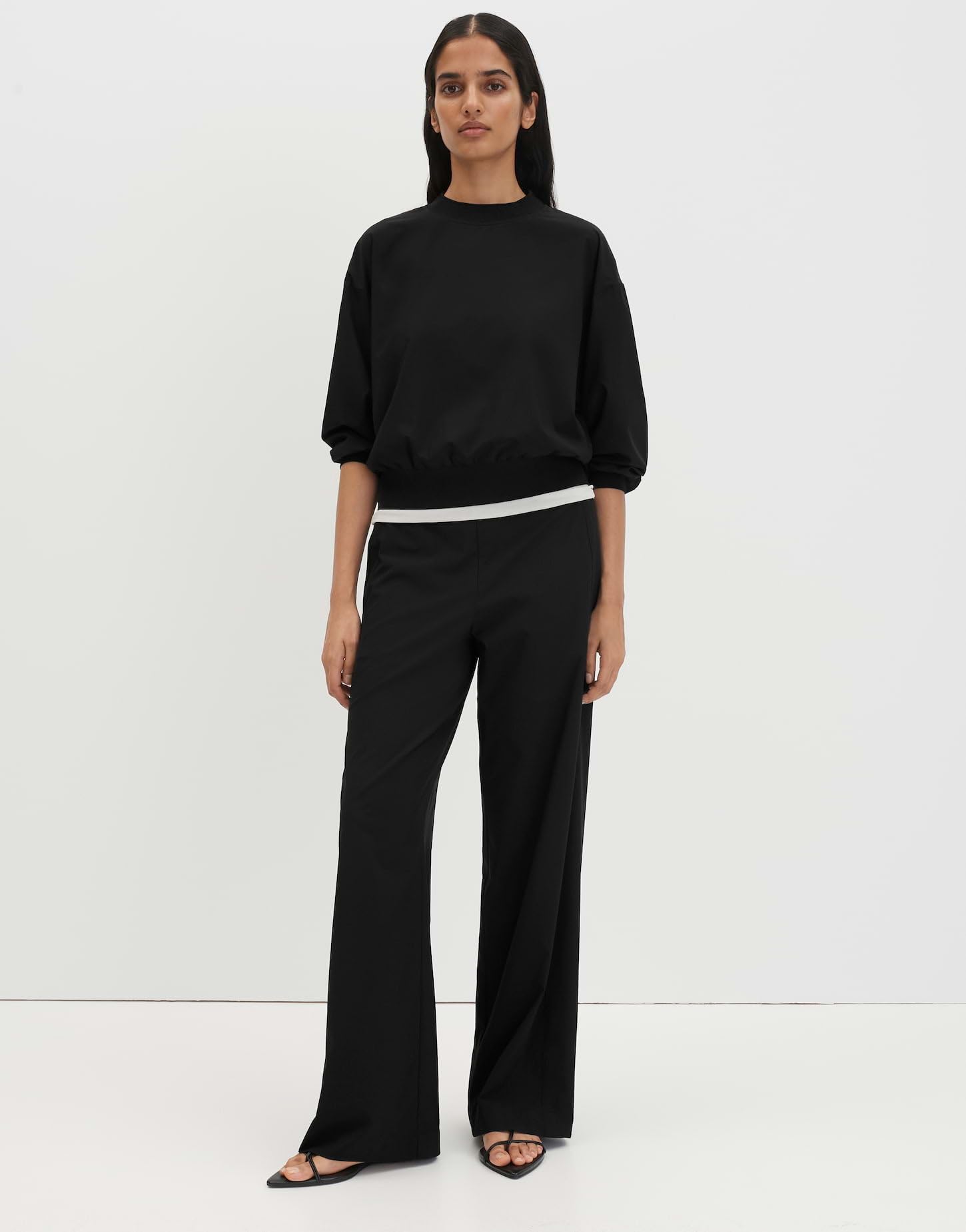 someday Damen Wide Leg Pants | Charlie Wide LINE Wide Leg Pants mit Komfortbund