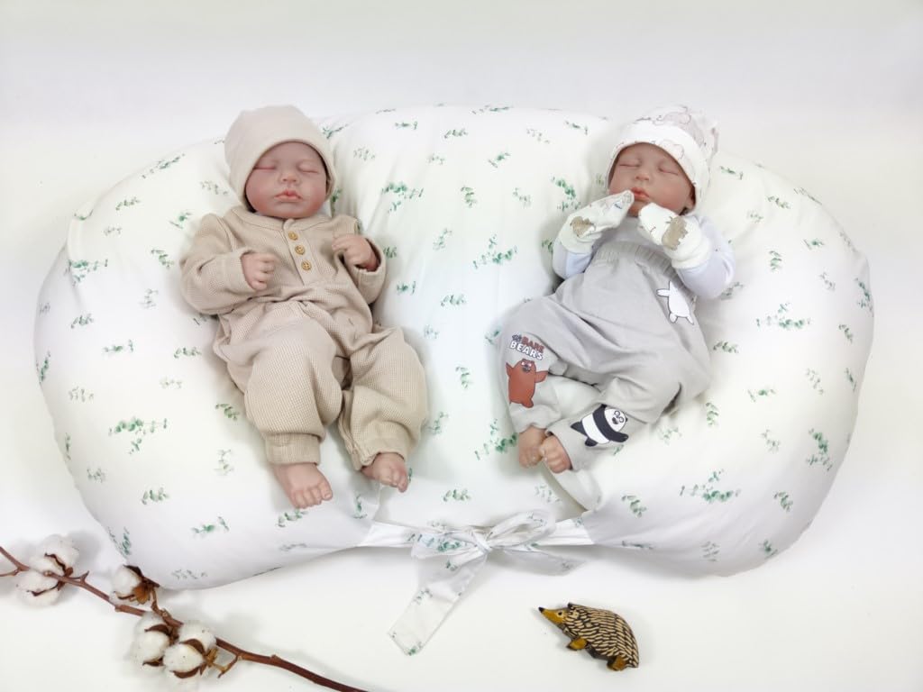 Cuscino per l'alimentazione dei gemelli, cuscino per gemelli premaman, regalo per gemelli