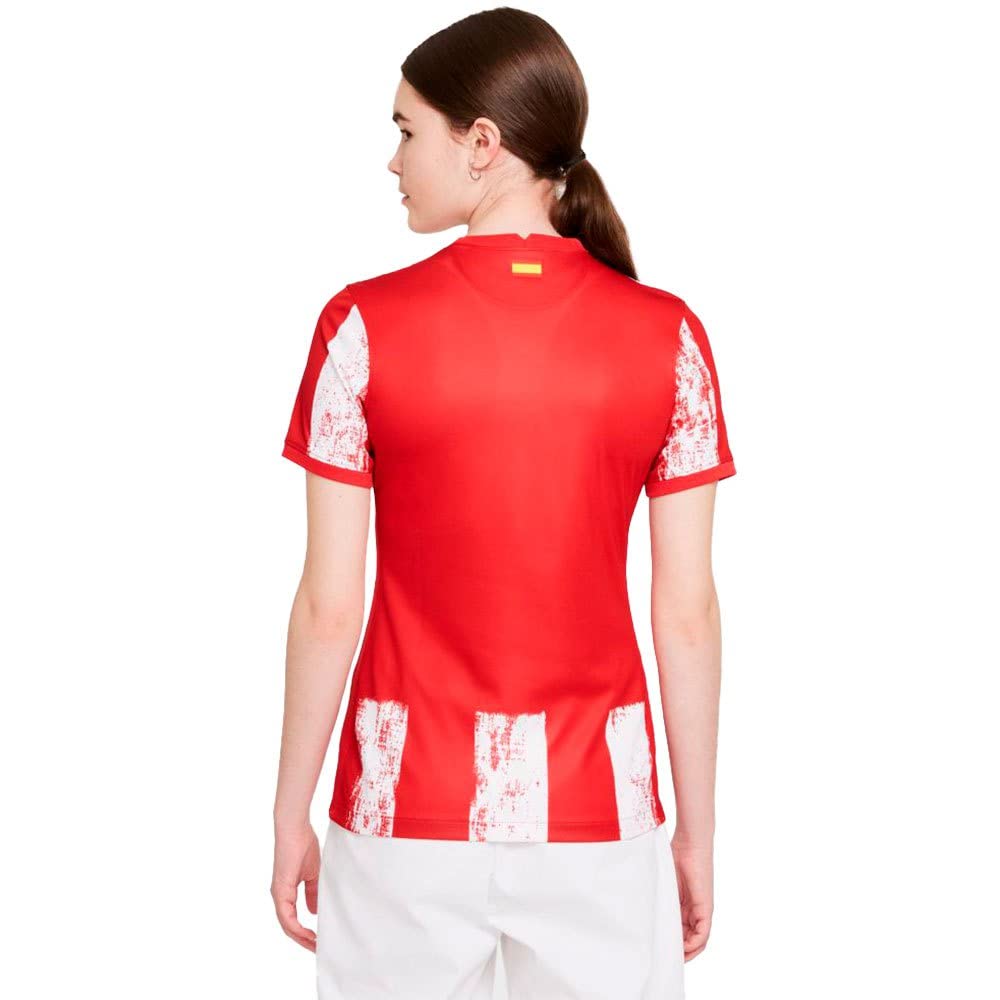 NIKE Atlético de Madrid, Temporada 2021/22, Equipación de Juego, Camiseta Primera Equipación Camiseta Unisex Adulto