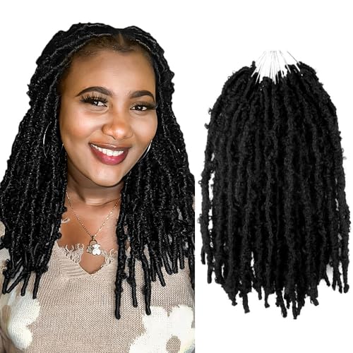 BOHOBABE 8 Packs Butterfly Locs Crochet Hair 14...