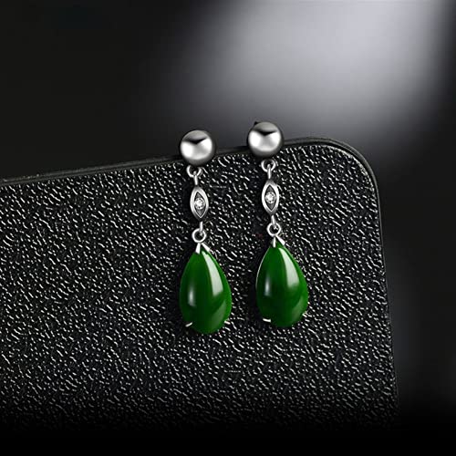 Pendientes de Plata 925 y Jaspe Natural con Diseño Vintage de Lujo 2