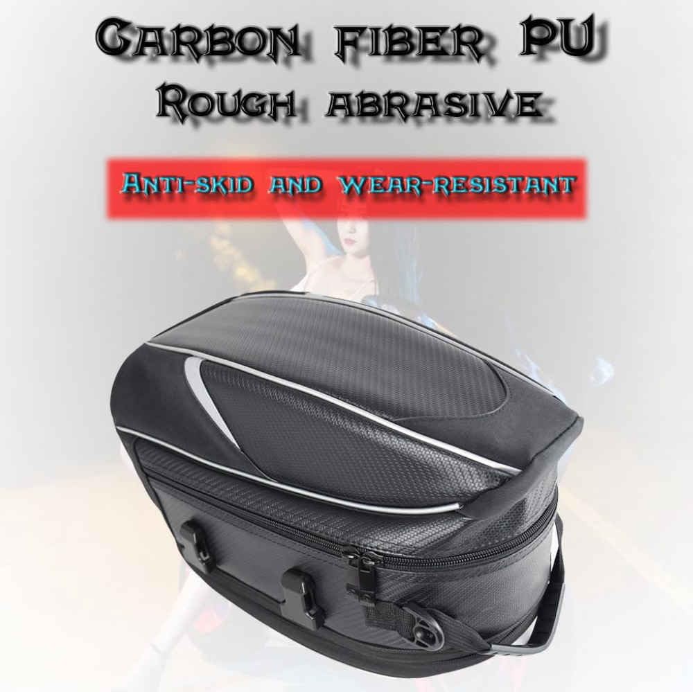 hwojjha Borsa per CD 110 Dream 2022-2023 | Sella Moto Posteriore Bagaglio Portaoggetti Chiusura Lampo Viaggio Accessorio