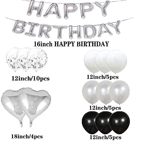 Palloncino per il 25° compleanno, decorazioni per