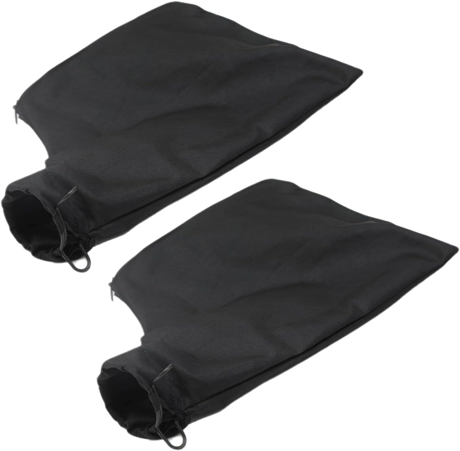 SHSHbuy Dust Collector Bags,2 PCS Sander Dust Bag Replacement with Zipper & Wire Stand Black Planer Dust Bag for Aluminum Sawing Machine 255 Miter Saw Accessories