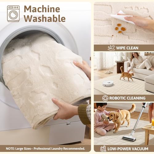 Tapete decorativo Yamaziot 5x7 lavado fácil miniatura 5