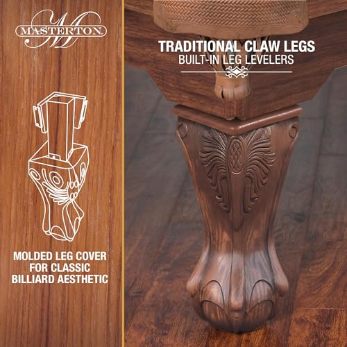 Image of EastPoint Sports Masterton 2.0 Billiard Bar-Size Pool Table 87 Inch - Perfect for Family Game Room