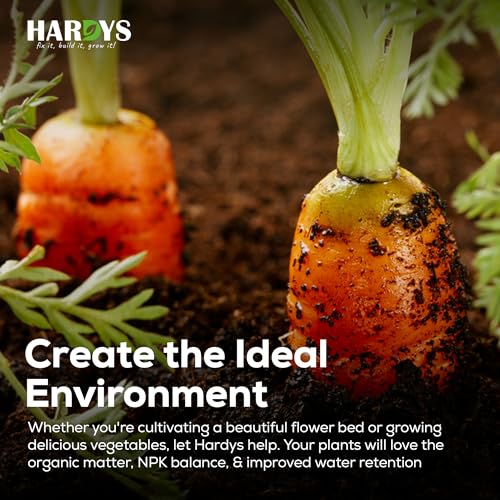 Hardys 60L Multi Purpose Compost - Potting & Seed Compost for Outdoor Plants | All Purpose Indoor Plants Potting | Nutrient Rich Fertiliser for Garden, Pots, Planter Beds - Image 3