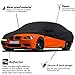 YIXIN Waterproof Car Covers for 2007-2024 BMW M3 320i 328i 328d 330i 330e 335i 340i Car Covers 190T Covers Custom Fit 100% Waterproof Windproof Strap & Double Door Zipper Up to 195” L