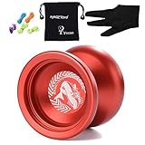 【Yoyo no responde para jugadores avanzados de más de 8 años】 N12, Shark Honor, Azul, aleación 6061 hecha. Acabado de oxidación anódica, ANTICORROSIVO. Yoyos profesionales, para jugadores de nivel avanzado. Más práctica realizada, trucos más emocionantes, al igual que todos tus amigos de la escuela.