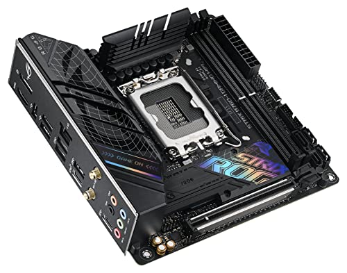 ROG STRIX B760-I GAMING WIFI Intel® B760 LGA 1700 Scheda madre mini-ITX, DDR5, PCIe 5.0 x16 SafeSlot, 2 slot PCIe 4.0 M.2, 2.5G Ethernet, USB 3.2 Gen 2x2 Type-C®, AEMP II, Aura Sync RGB - Scheda madre - Immagine 6