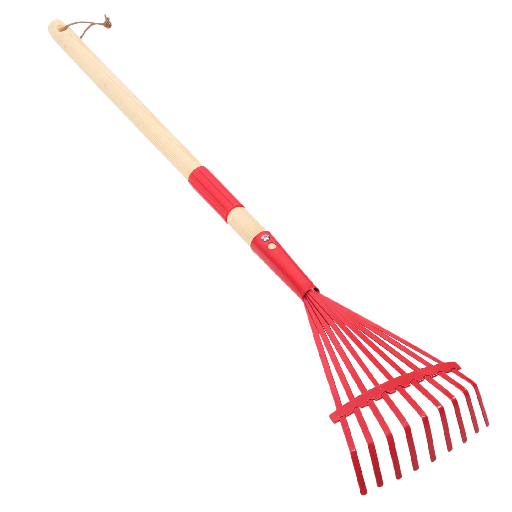 Toyvian 3 Piezas Rastrillo Desmontable para Jardín Herramienta de Jardinería y Multifuncional Mango Ergonómico para Actividades al Aire