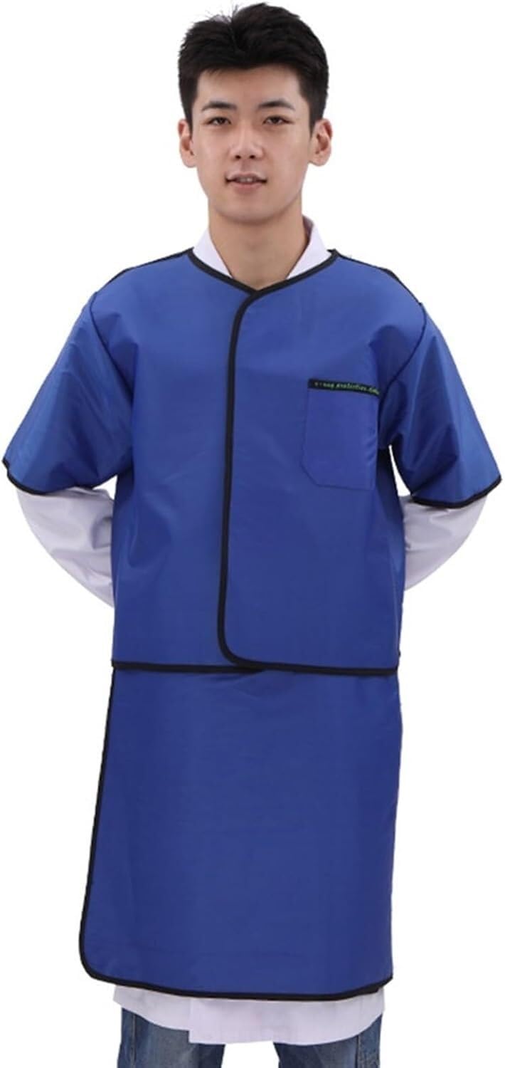 Gilet di Piombo a Maniche Corte e Grembiule di Piombo for Raggi X, for Medici, Infermieri, ospedali e sanatori