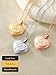 U7 Photo Locket Pendant Heart Shaped Rose Gold Plated Necklace 22