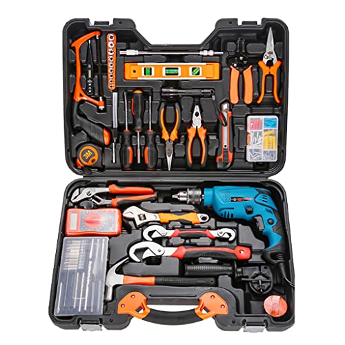 Haushalts-Plug-in-Bohrmaschine Werkzeugset elektrisches Schreiner-Reparaturwerkzeug Multifunktionswerkzeug-Set