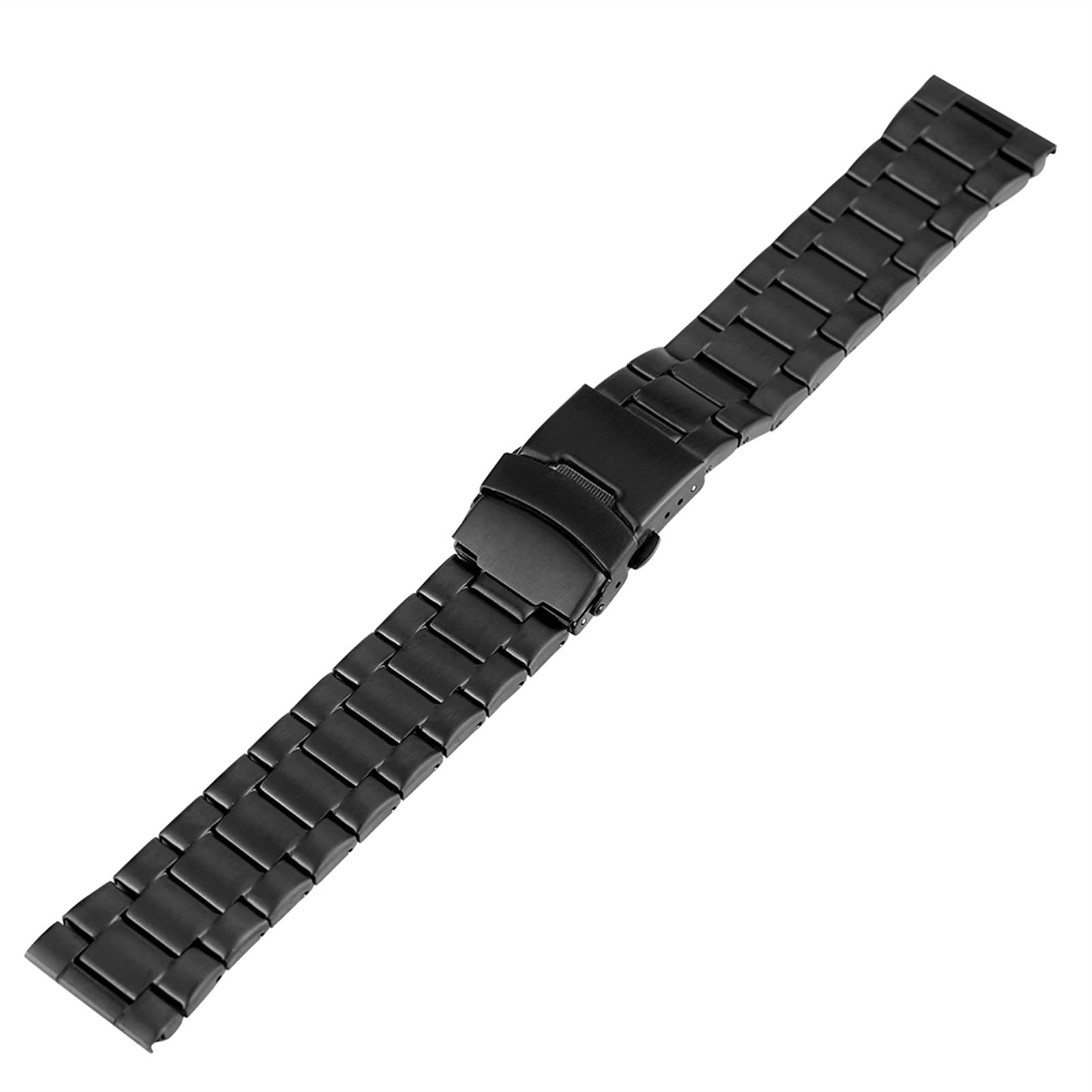 Strap DE Montrer 20 mm 22 mm en Acier Inoxydable Unisexe Bracelet Premium Boucle