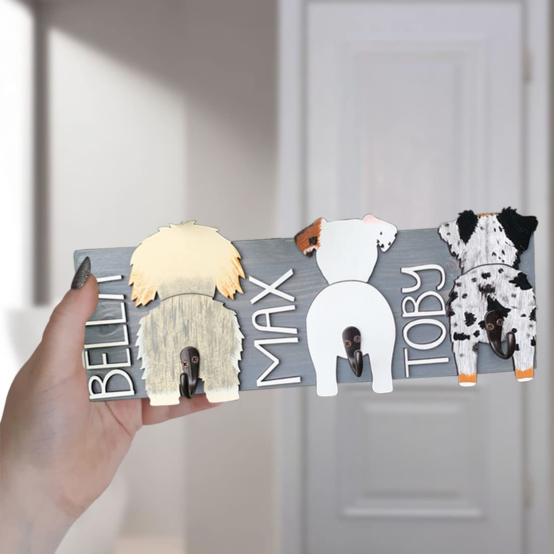 Porte-collier Personnalisé Pour Chien, Organiseur D'accessoires Pour Animaux De Compagnie