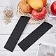 NICENEEDED 2 PCS ABS Universal Messerschutzhüllen wasserdichte Klingenscheide Messer Kantenschutz 8.7 x 2.2 Schwarze Messerscheide Aus Kunststoff Für Die Küche Zu Hause
