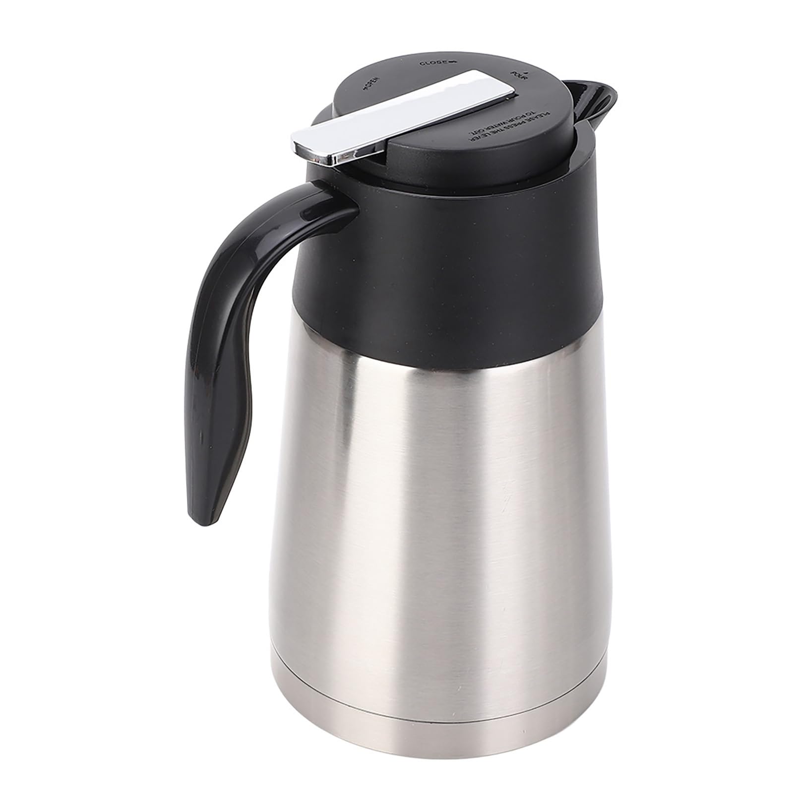 Dpofirs Hervidor de Agua para Coche, Calentador de Agua Portátil de 1200 Ml y 12 V con Tubo Interior de Acero Inoxidable, Apagado Automático para Viajes por Carretera (12V)