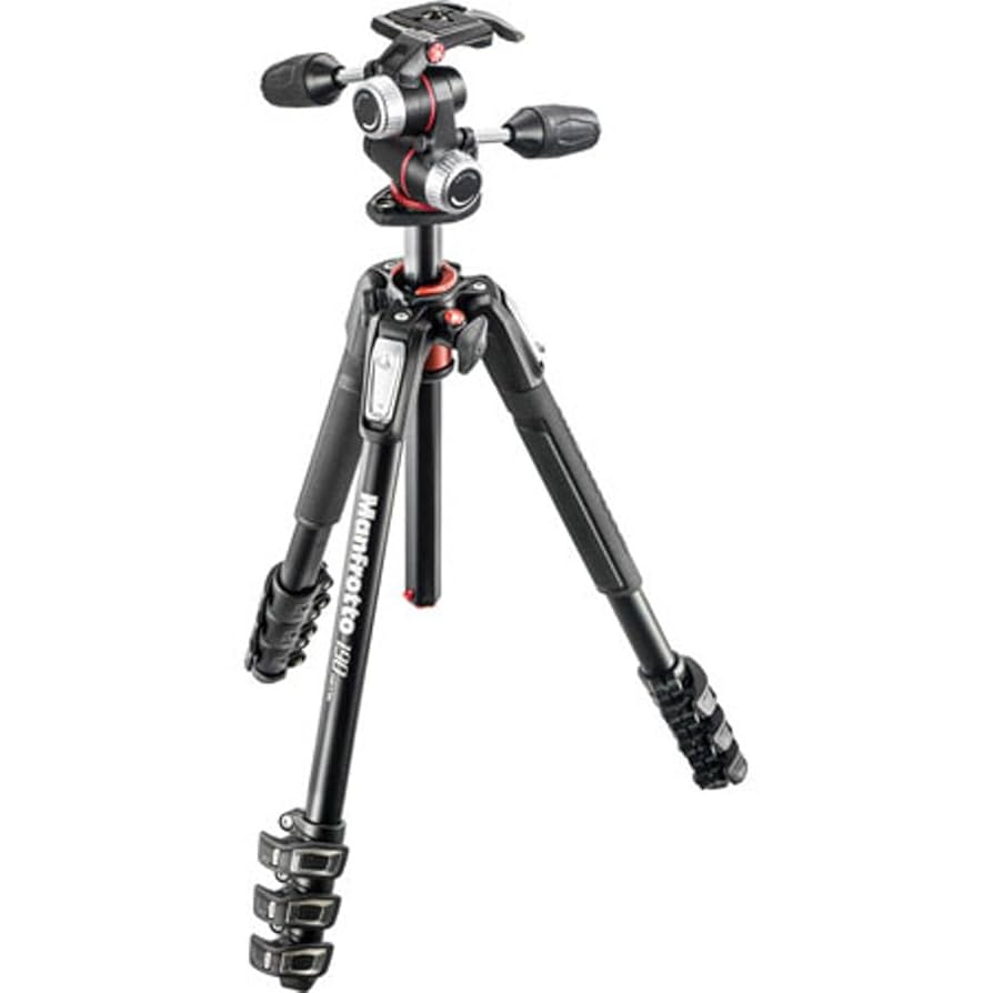 その他 Manfrotto MK190XPRO4-BHQ2 Manfrotto MK190XPRO4 BHQ2 Aluminum Tripod with XPRO Ball