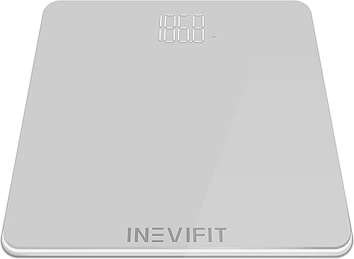 Báscula de baño INEVIFIT báscula digital de alta precisión mide con precisión el peso de hasta 400 libras 18143 Kg Báscula de baño INEVIFIT báscula digital de alta precisión mide con precisión el peso de hasta 400 libras 18143 Kg