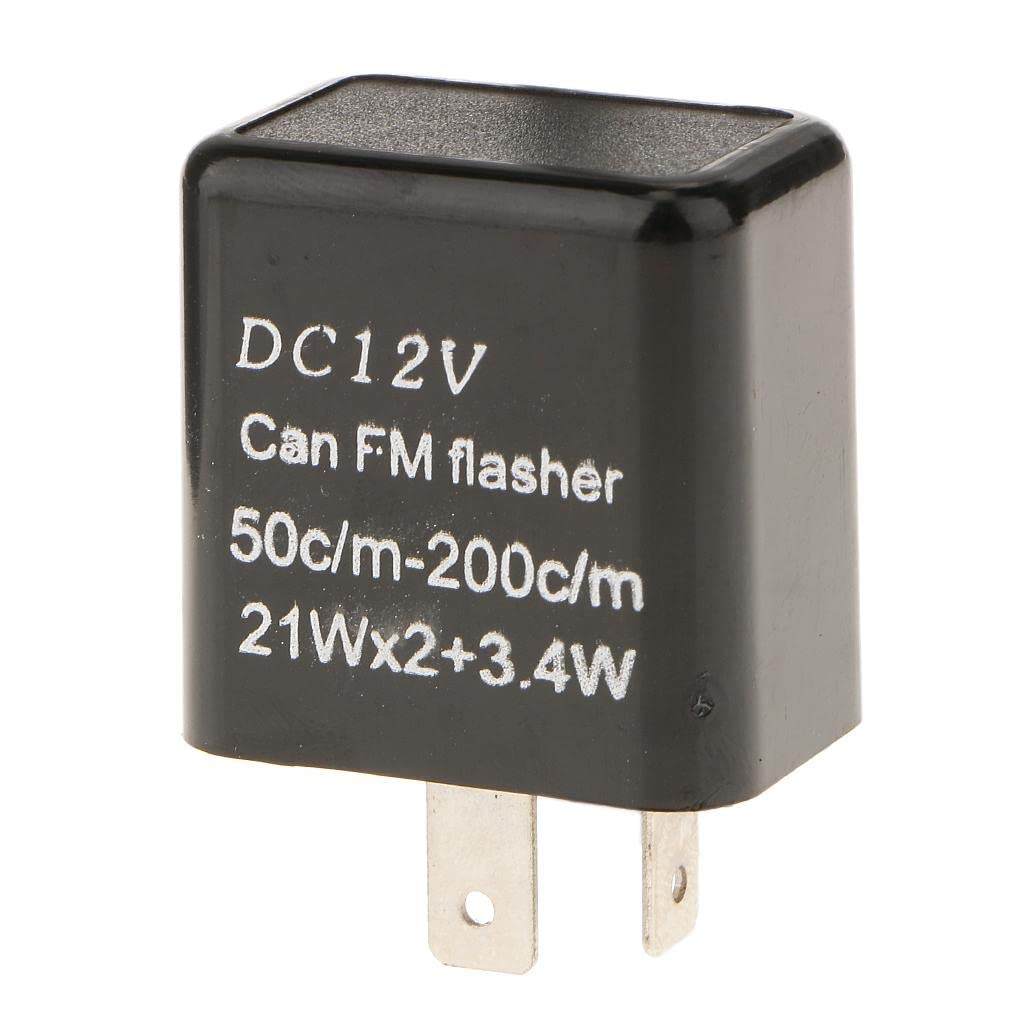 2Pin Electronic Flasher Relay Fix for LED Turn Signal Lamps Hyper Flash 12V| eBayMotors |Parts & Accessories|Motorcycle Parts|Lighting & Indicators|Headlight Assemblies-image-25