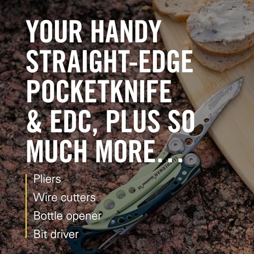 Image of LEATHERMAN, Skeletool CX, 7-in-1 Lightweight, Minimalist Multi-Tool for Everyday Carry (EDC), Home, Garden & Outdoors, Sandstorm