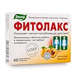 Apricot Dill Plantain Senna Siberian Herbs by Evalar Fitolaks 40 Tabs