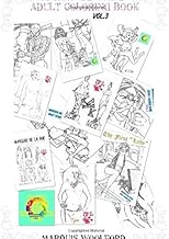Marquis De La Rue Adult Coloring Book Vol.3 (Volume 3)