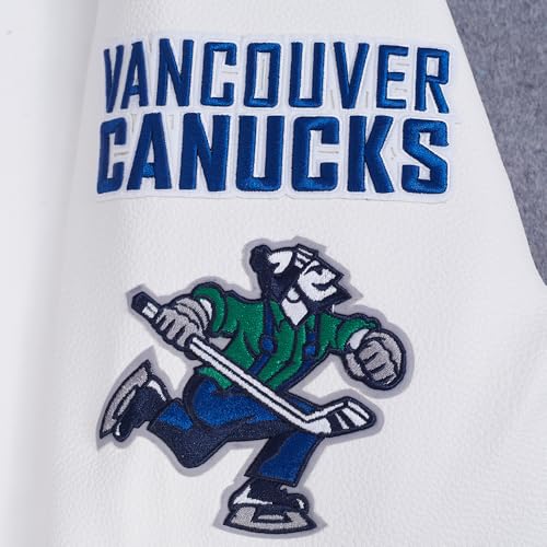 Image of Pro Standard Mens NHL Old English Varsity Jacket