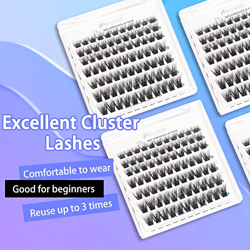 Cluster Lashes Individual Cluster C Curl Lash Clusters 8~14mix Eyelashes Individual DIY Lash Extensions Natural Look by Obeyalash (Daisy-WL03) - Image 4
