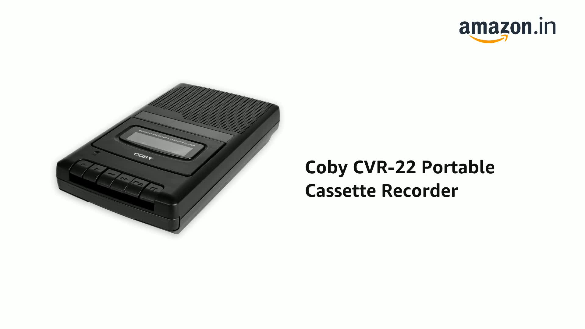 TOMASHI Retro Cassette Recorder With USB Port - 669 Model - View #3