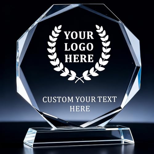 Personalized Trophy Award for Corporate Employee Recognition Custom Name Title Year Trophy for Outstanding Performance and Years of Service Professional Office Achievement Appreciation Display Award
