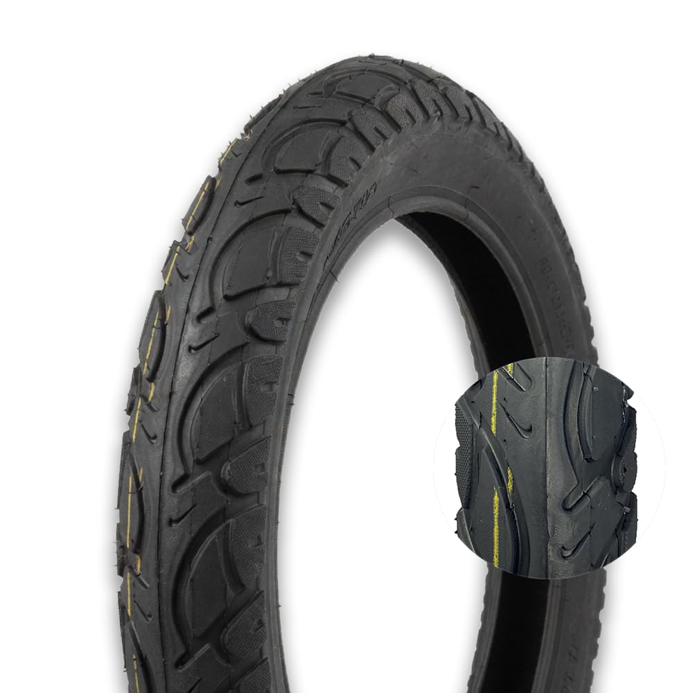 COPPIA DUE COPERTONI E DUE CAMERE D'ARIA BICI ELETTRICA 18 X 2,50 64-355