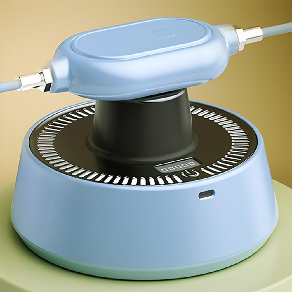 TsoLay Máquina De Saltar De Cuerda Eléctrica Recargable, Cuerda De Saltar Inteligente con Control Remoto Inteligente De 1-20 Niveles, para Familia, Gimnasio, Oficina