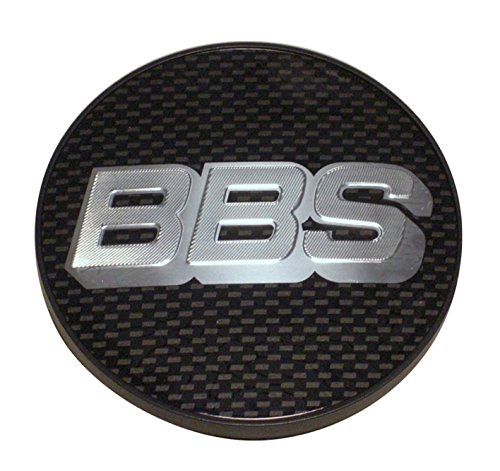 Preisvergleich Produktbild BBS Nabendeckel 56mm Carbon / Silber - 0924281