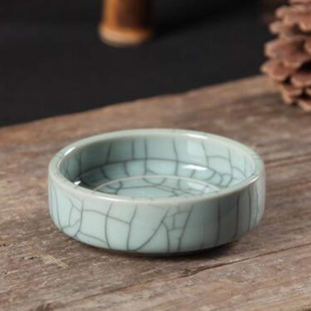 YipianyunCeramic Ashtray, Chinese Small Code Retro Windproof Practical Table Ashtray From Ceramics, Living/Office Supplies, Decorations/Gifts,2