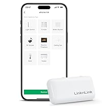LinknLink Home Wi-Fi Smart RF Telecomando Universale, Controllo RF per Interruttori Luci, Ventilatori a Soffitto, Motori per Tapparelle, RF2MQTT per Home Assistant, Compatibile con Alexa e Google Home