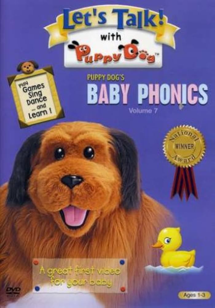 Amazon.com: Let's Talk with Puppy Dog Vol. 7: Baby Phonics