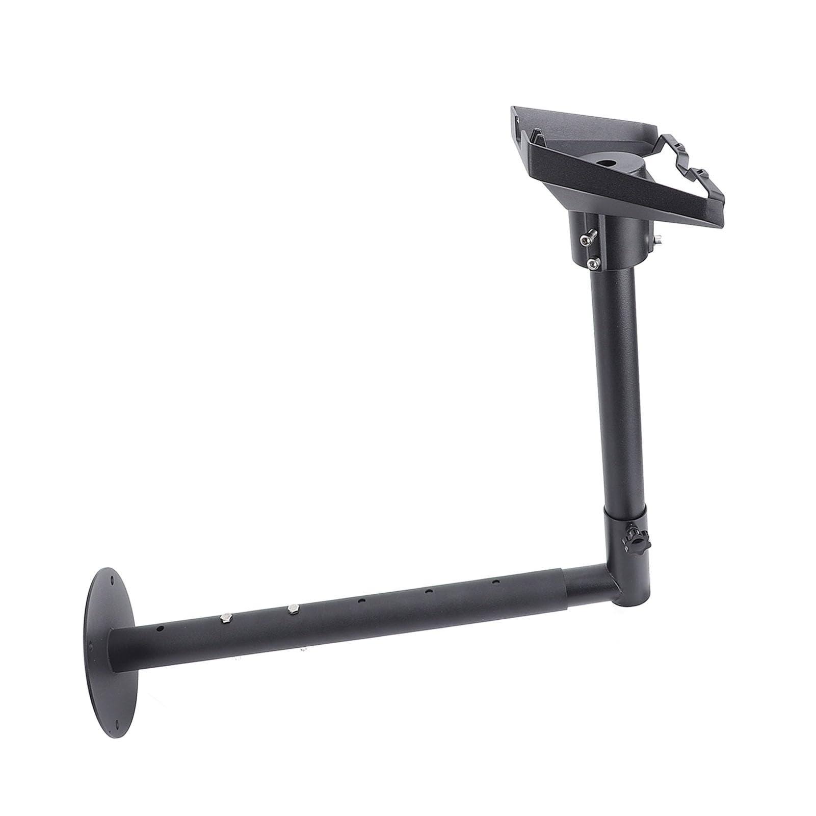 FTVOGUE Supporto a Parete Lungo Regolabile per Satellite Rettangolare, Acciaio Legato, Rotazione a 360 Gradi, Installazione , Gestione Cavi per Kit Internet Gen 3 RE V4