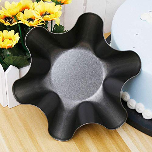 image for kafear Taco Salad Bowl Maker Molds – Nonstick Carbon Steel Tortilla 